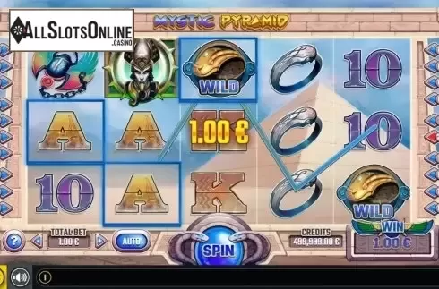 Win Screen 1. Mystic Pyramid from GAMING1