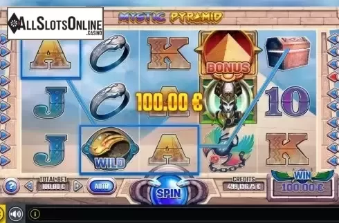 Win Screen 4. Mystic Pyramid from GAMING1
