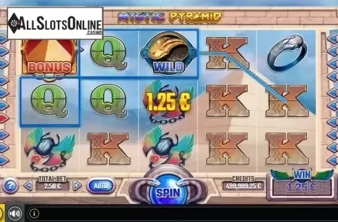Win Screen 3. Mystic Pyramid from GAMING1