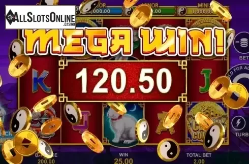 Mega Win screen