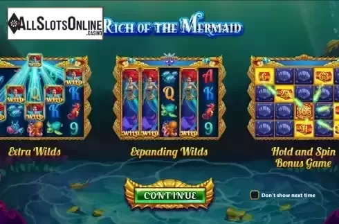 Intro screen