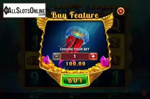 Buy feature screen