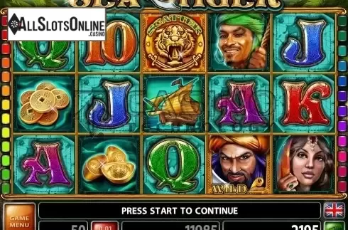 Screen3. Sea Tiger from Casino Technology