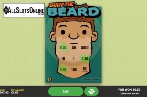 Game Screen 4. Shave The Beard from Hacksaw Gaming