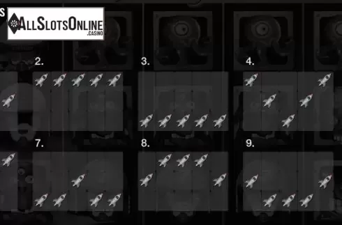 Paytable 2. Space Jail from Thunderspin