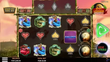 Spin Warrior Boom Pot slot screenshot 1