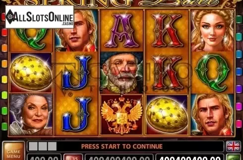 Screen2. Spring Ball from Casino Technology