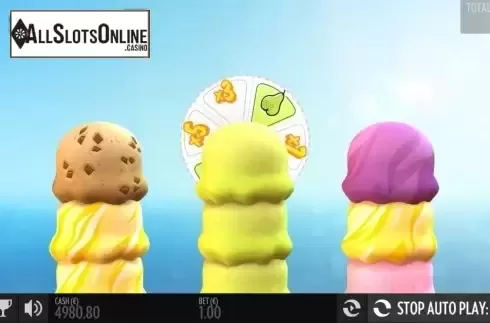 Bonus Wheel. Sunny Scoops from Thunderkick