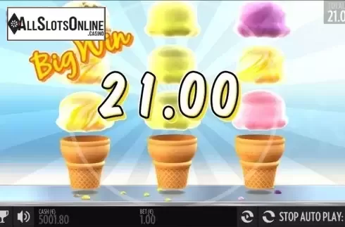 Big Win. Sunny Scoops from Thunderkick