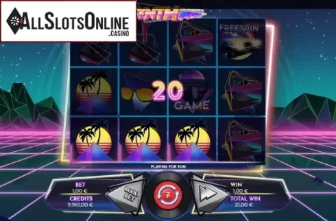 Win Screen 3. Synthway from Spinmatic