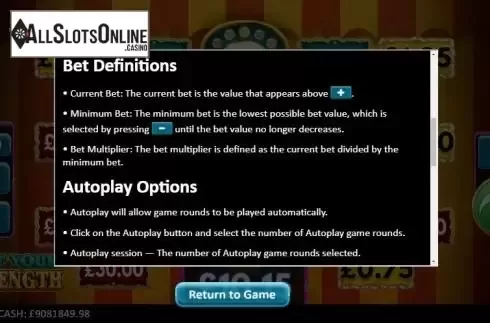 Game rules 1