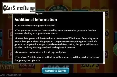 Game rules 3