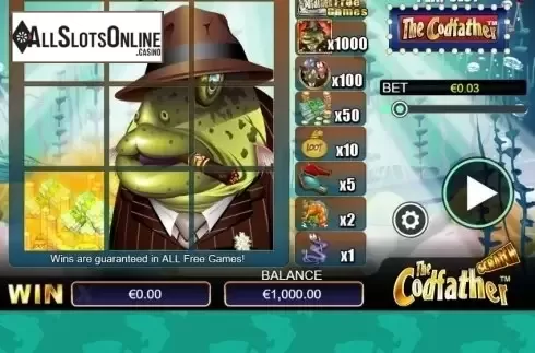 Game Screen 1. The Cod Father (Scratch) from NextGen