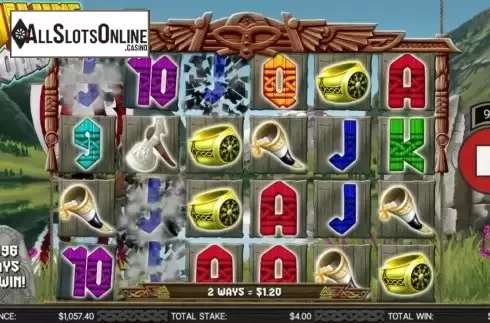 Win Screen 2. Viking Hoard from CORE Gaming