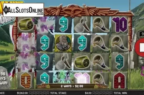 Win Screen 1. Viking Hoard from CORE Gaming
