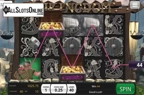 Win screen. Vikingdom from Genii