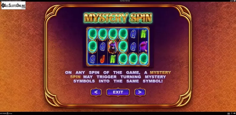 Mystery Spin screen