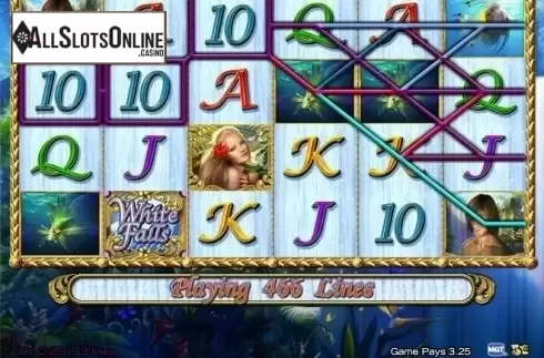 Win Screen. White Falls from High 5 Games