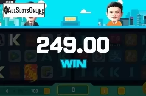 Win Screen 3. Who is Daddy from Dream Tech