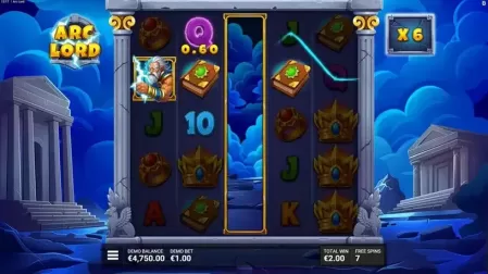 Arc Lord slot screenshot 5