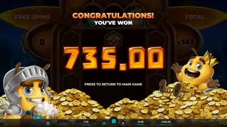 Beellionaires Dream Drop slot screenshot 6