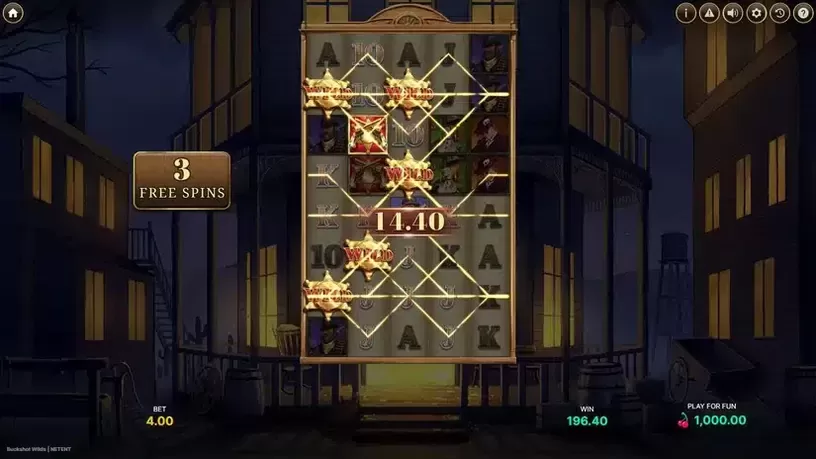 Buckshot Wilds slot screenshot 4