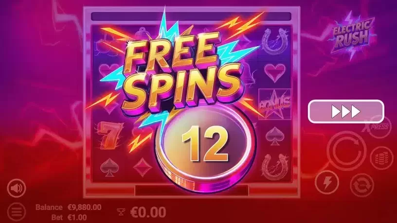 Electric Rush slot screenshot 2