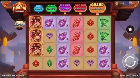 Fire Pig Push Ways slot screenshot 1