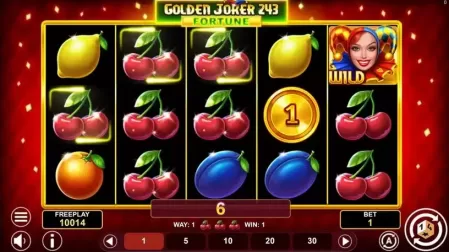 Golden Joker 243 Fortune slot screenshot 3