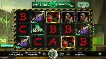 Imperial: Operation Rio slot screenshot 2