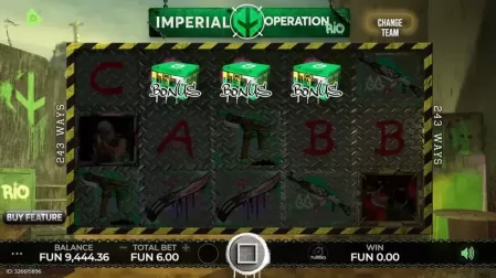 Imperial: Operation Rio slot screenshot 4