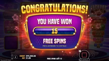 Jackpot Blaze slot screenshot 4