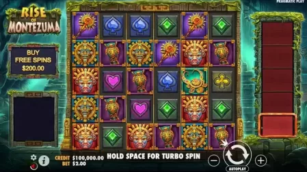 Rise of Montezuma slot screenshot 1