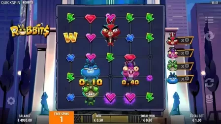 Robbits slot screenshot 5