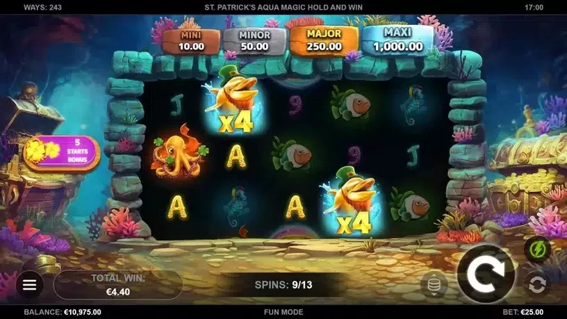 St. Patrick’s Aqua Magic slot screenshot 5