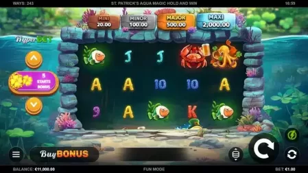 St. Patrick’s Aqua Magic slot screenshot 1