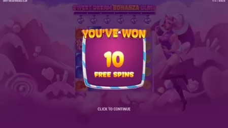 Sweet Dream Bonanza Claw slot screenshot 3
