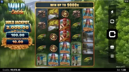 Wild Catch slot screenshot 1
