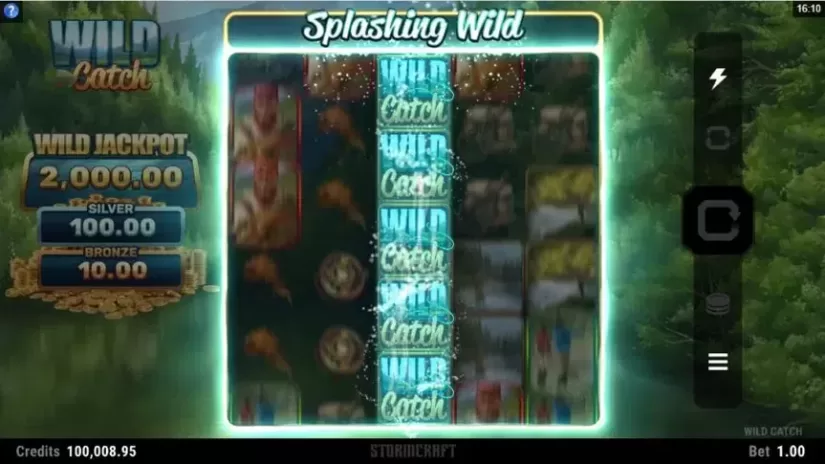 Wild Catch slot screenshot 2