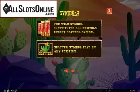 Paytable screen 2. 100 Lucky Chillies from Spinomenal