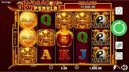 15 Dragon Pearls slot screenshot 1