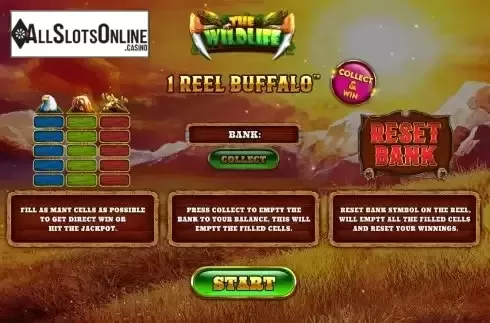 Start Game screen