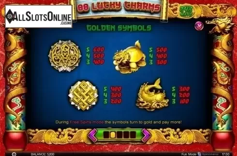 Screen3. 88 Lucky Charms from Spinomenal