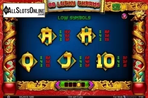 Screen5. 88 Lucky Charms from Spinomenal