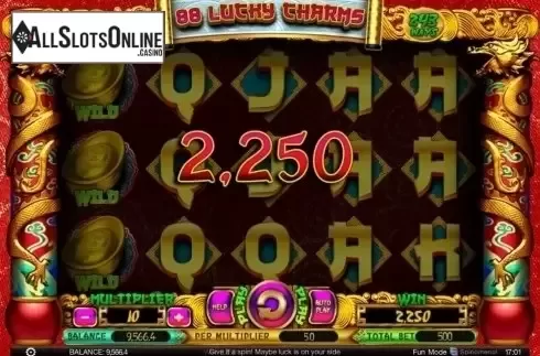 Screen7. 88 Lucky Charms from Spinomenal