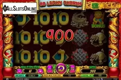 Screen9. 88 Lucky Charms from Spinomenal