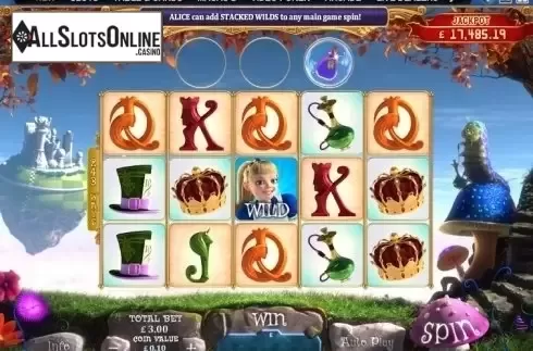 Screen 2. Adventures beyond Wonderland from SUNFOX Games