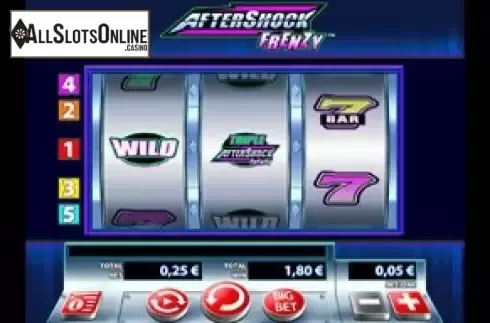 Screen2. AfterShock Frenzy Hi-Volatility from WMS