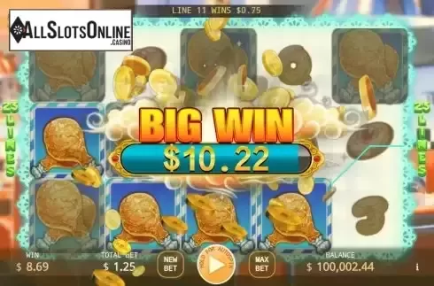 Big Win screen