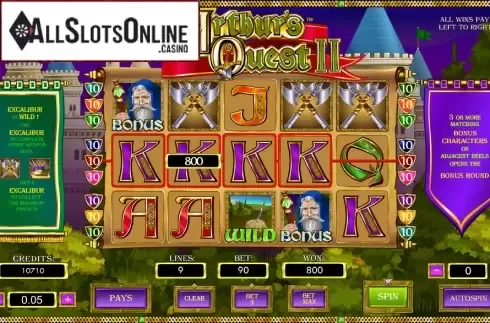 Screen6. Arthur's Quest II from Amaya
